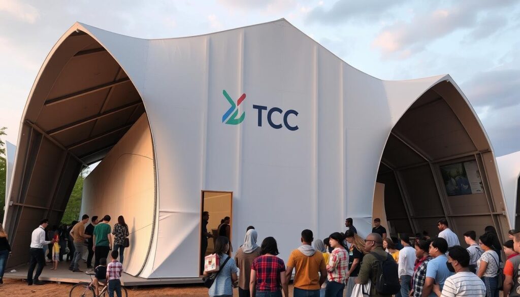 TCC de arquitetura de abrigos emergenciais