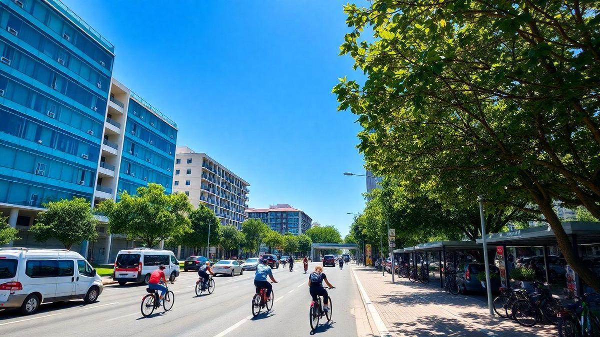 Mobilidade Sustentável em Espaços Urbanos