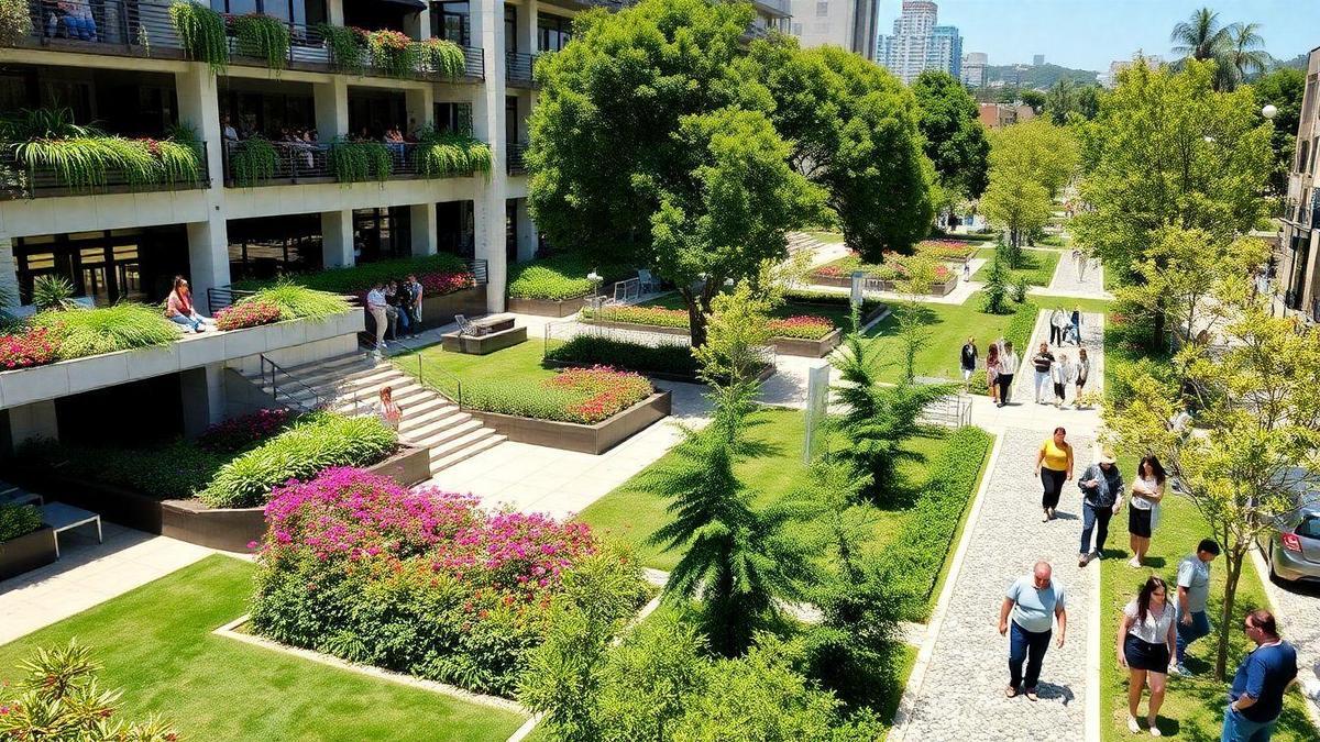 Técnicas de Paisagismo para Ambientes Urbanos