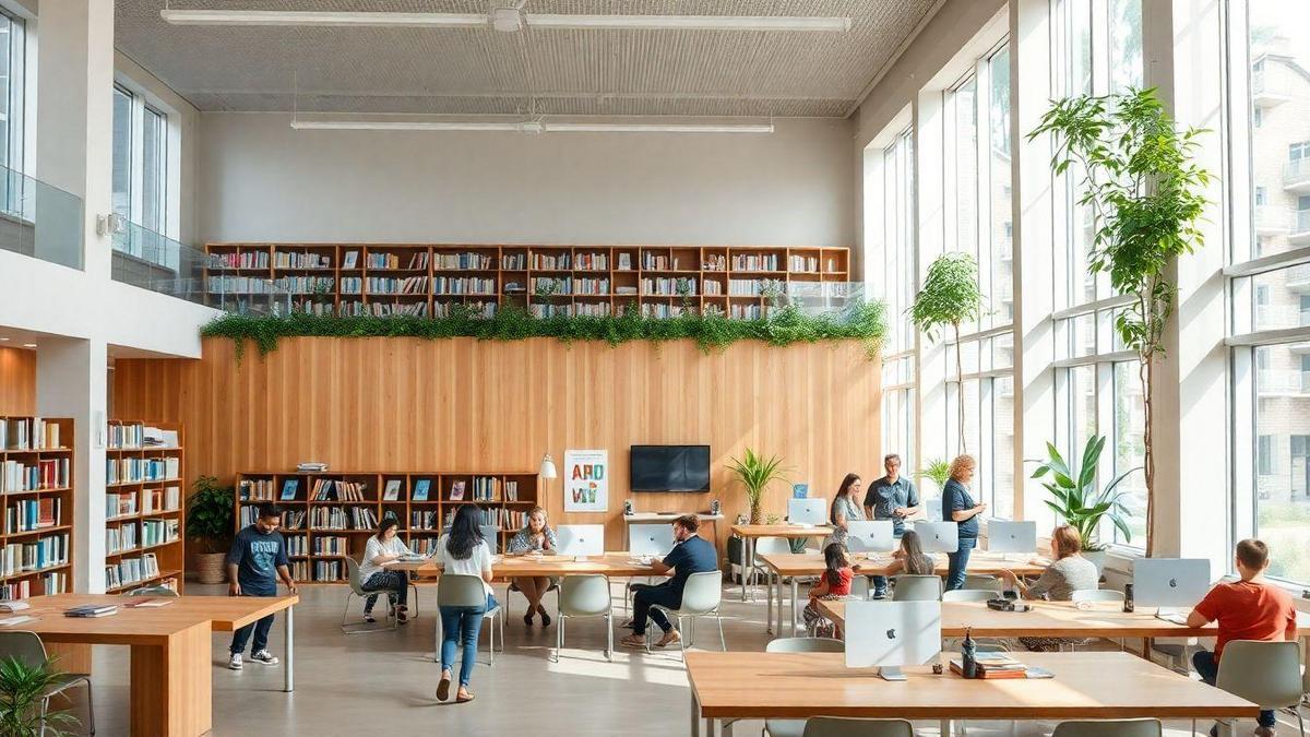 Espaços Comunitários em Bibliotecas Públicas