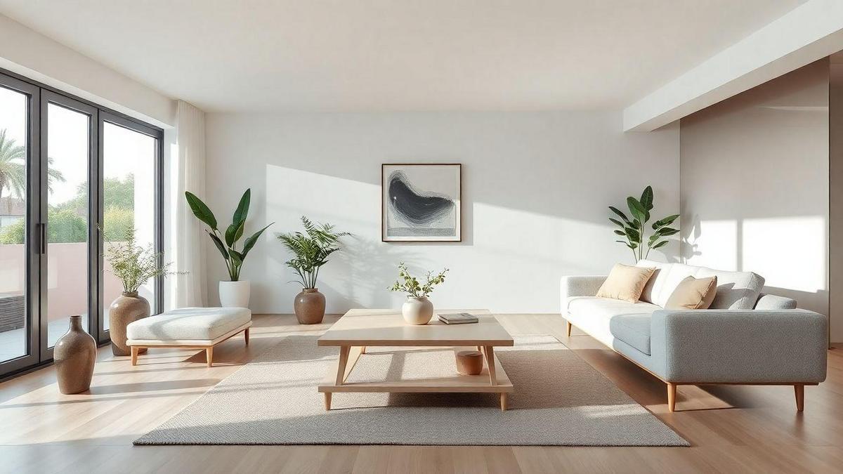 Estilo de Vida Minimalista em Habitações Compactas